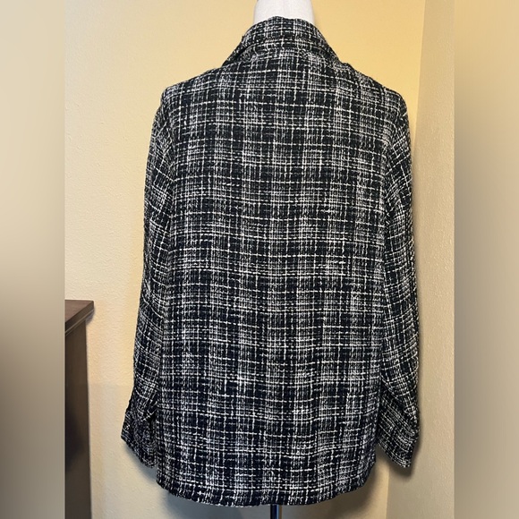 *Corey Anine Bing metallic tweed jacket. Medium - Picture 5 of 14